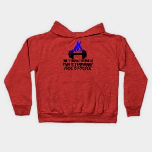 Pain is temporary, Pride is forever Kids Hoodie